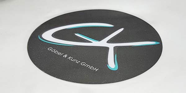 Luftkanal - Schutzlaminat Matt