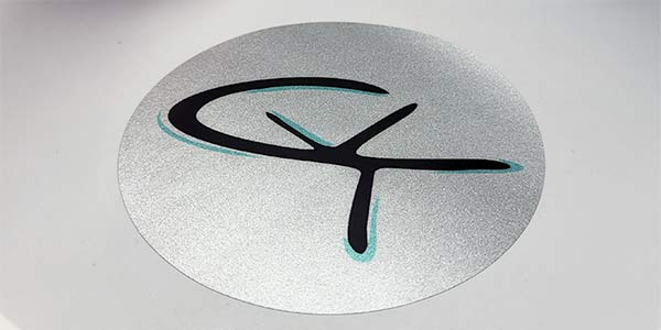 Metallic - ohne Schutzlaminat