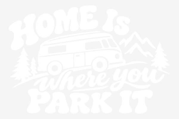 Home is where you park it Aufkleber