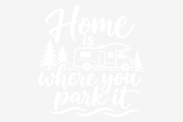 Home is where you park it Aufkleber