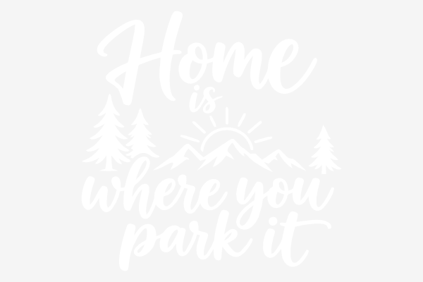 Home is where you park it Aufkleber