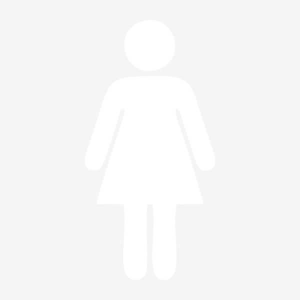 Toiletten Aufkleber Frau Standart