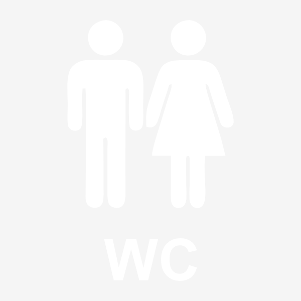 Toiletten Aufkleber Mann Frau Büro