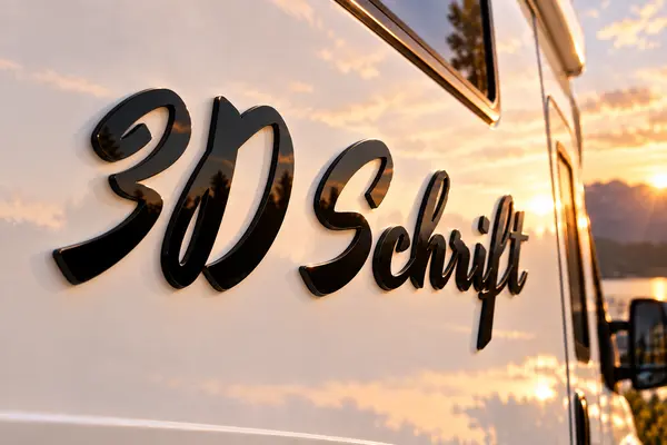 3D Schriftzug Wohnmobil