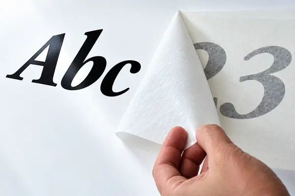 Schriftzug Aufkleber