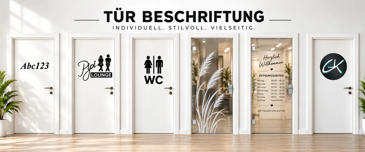 Türbeschriftung